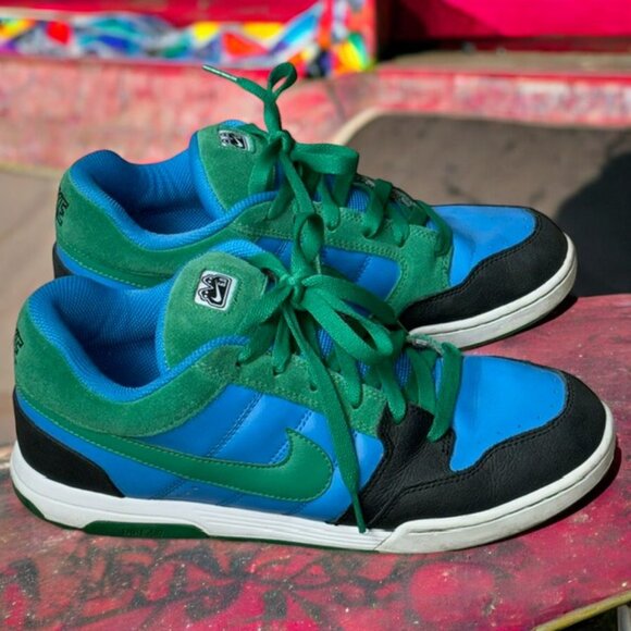 RARE NIKE AIR MORGAN SKATE SHOES Men\'s Size 10 main image 4
